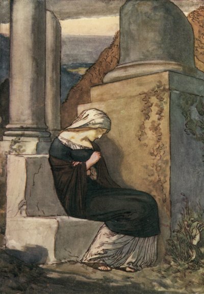 Melancholy by John Fletcher by Robert Anning Bell